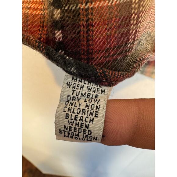 Mark Shale Button Up Shirt Flannel Mens XXL Country Western Cottage - Picture 5 of 5